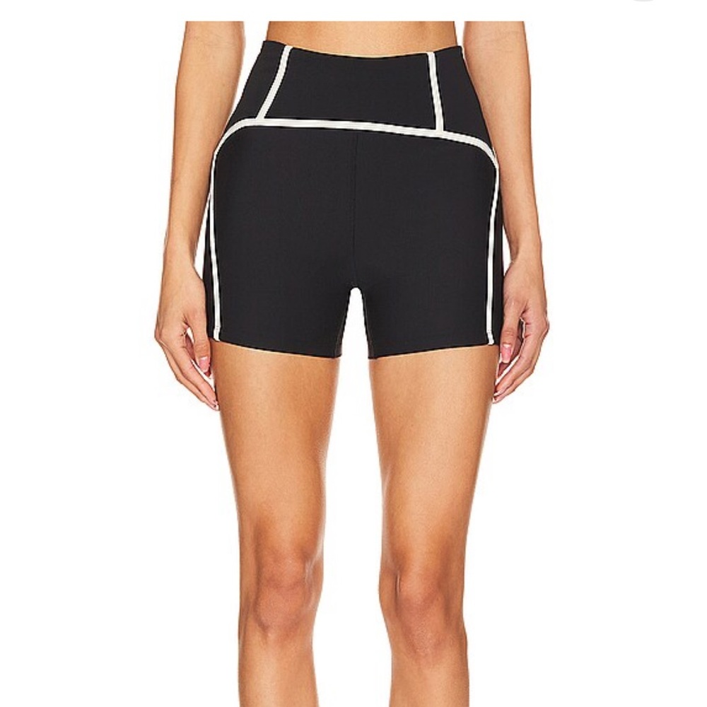 L*Space Black Bike Shorts
